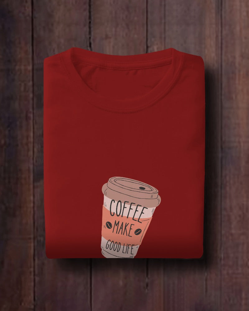 Unisex Oversize coffee mug cotton Tee