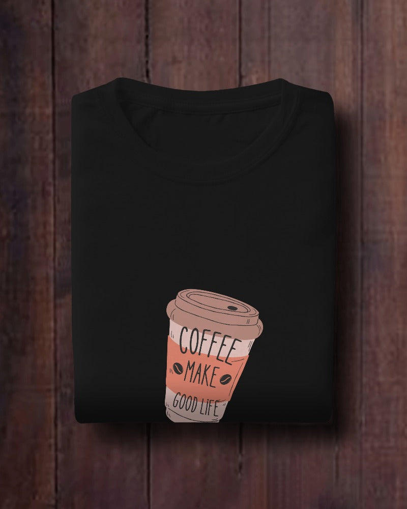 Unisex Oversize coffee mug cotton Tee