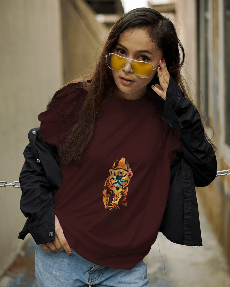 Unisex Oversized Wildlife Love tee